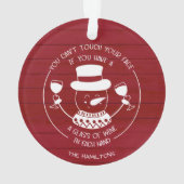 Amateurs de vin Cadeau Funny 2020 Covid Christmas (dos)