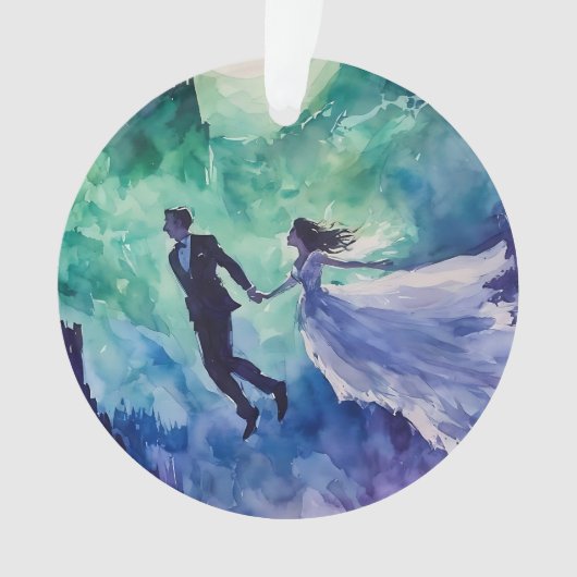 Amateurs de vol - Peinture aquarelle (devant)