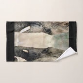 Amateurs d'éléphants (Serviette à main)