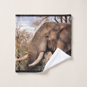 Amateurs d'éléphants (Gant de toilette)