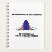 Amateurs Denk Absolute Professionals Denk Stats Planner (Voorkant)