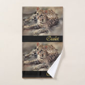 Amateurs d'ocelot (Serviette à main)