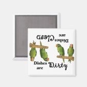 Amateurs d'oiseaux Lave-vaisselle Magnet (Recto/Verso)