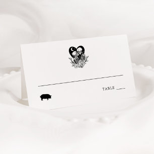 Amateurs Jusqu'À La Mort Skeletons Place Cartes Po