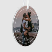 Amateurs mignons Couple Picture Simple Love Texte (devant)