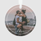 Amateurs mignons Couple Picture Simple Love Texte (dos)