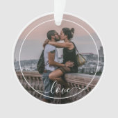 Amateurs mignons Couple Picture Simple Love Texte (devant)