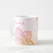 Amaya Mandala 11 oz. Personalized Mug (Devant gauche)