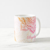 Amaya Mandala 11 oz. Personalized Mug Koffiemok (Voorkant rechts)