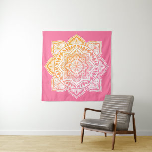 Amaya Mandala Fijne Kunst Tapijt Wandkleed