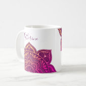Amaya Mandala Personalized Mug (Devant gauche)