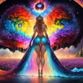 Amaya's Art van Cortical Travel Canvas Afdruk