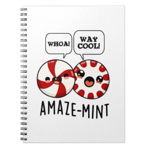 Amaze-mint Grappige Pepermunt Stunt  Notitieboek
