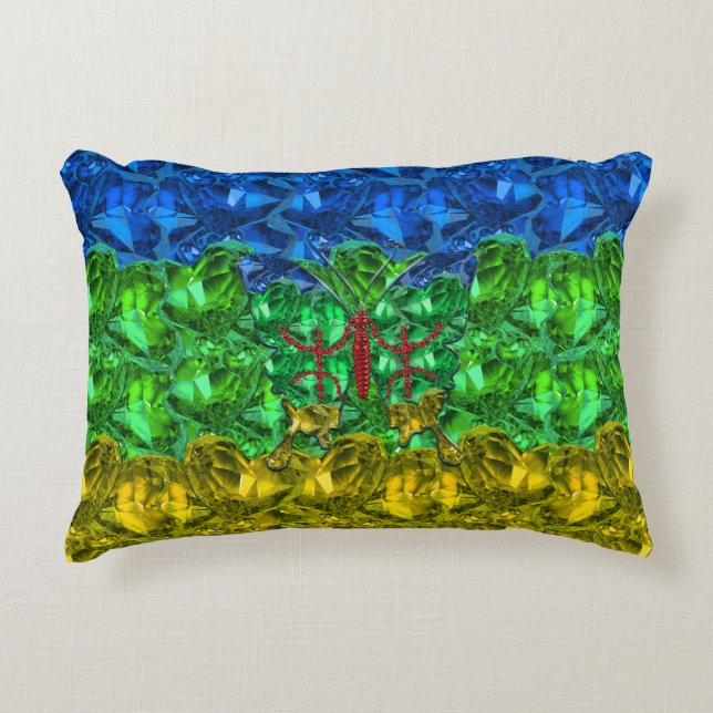 Amazigh Accent Pillow Kussen (Voorkant)