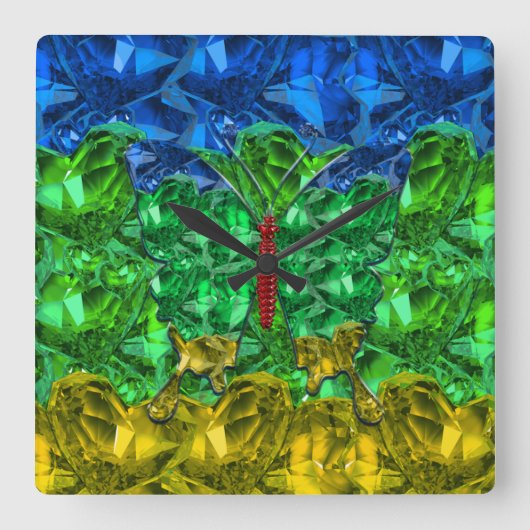 Amazigh Acrylic Wall klok (Voorkant)