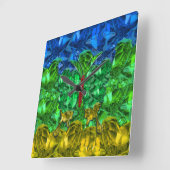 Amazigh Acrylic Wall klok (Hoek)