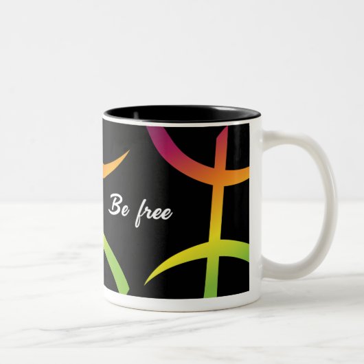 Amazigh be free mug (Droit)