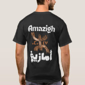 Amazigh, Berbère, T-shirt rif (Dos)