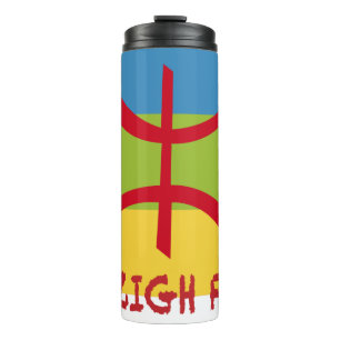 Amazigh flag - berber flag-Drapeau Amazigh Thermosbeker
