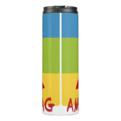 Amazigh flag - berber flag-Drapeau Amazigh Thermosbeker (Achterkant)