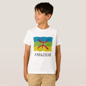 Amazigh Flag T-shirt (Voorkant volledig)