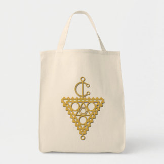 Amazigh gouden sieraden symbool tote bag