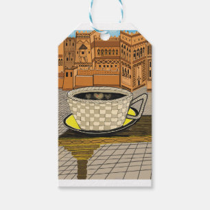 Amazigh Heritage: Geniet van koffie voor het oude Cadeaulabel