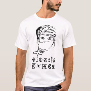 Amazigh Kabyle Berber Tattoo symboliseert tifinagh T-shirt
