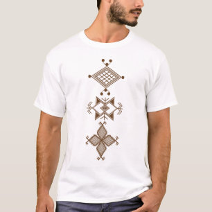 Amazigh Kabyle Berber Tattoo symboliseert tifinagh T-shirt