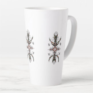 Amazigh Tifinagh Symbool Kunst – Berber sweatshirt Latte Mok