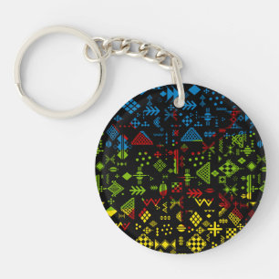 Amazigh z imazighen sleutelhanger