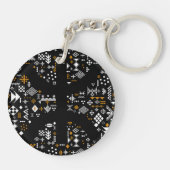 Amazigh z imazighen sleutelhanger (Achterkant)