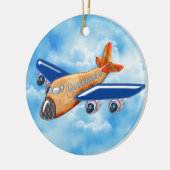 Amazing Airplane Keramisch Ornament (Links)