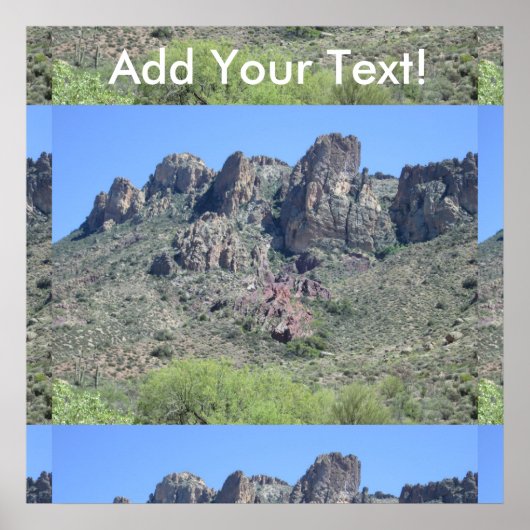 Amazing Apache Trail Poster (Voorkant)
