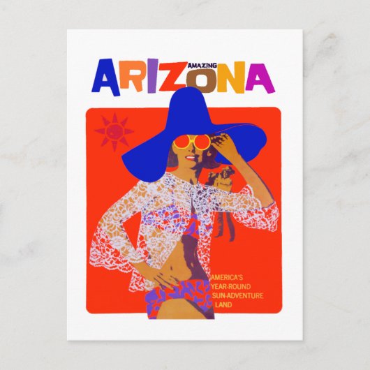  Amazing Arizona Travel Briefkaart (Voorkant)