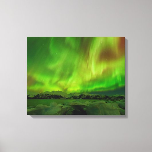 Amazing Aurora Canvas Afdruk (Voorkant)