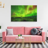Amazing Aurora Canvas Afdruk (Insitu (Woonkamer))