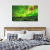 Amazing Aurora Canvas Afdruk (Insitu (Slaapkamer))