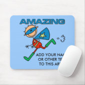 Amazing Boy Hero Mousepad Muismat (Met muis)