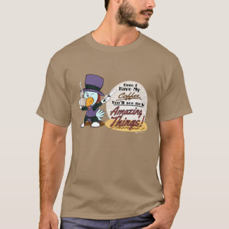 Amazing Coffee - Chimney Chickens Man T-shirt
