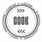 Amazing Cook Sticker (Voorkant)