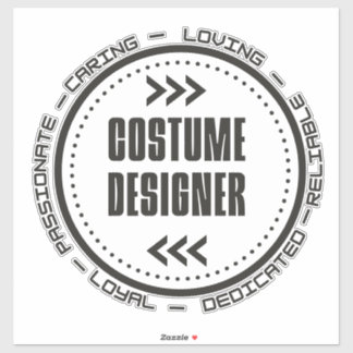 Amazing Costume Designer Sticker