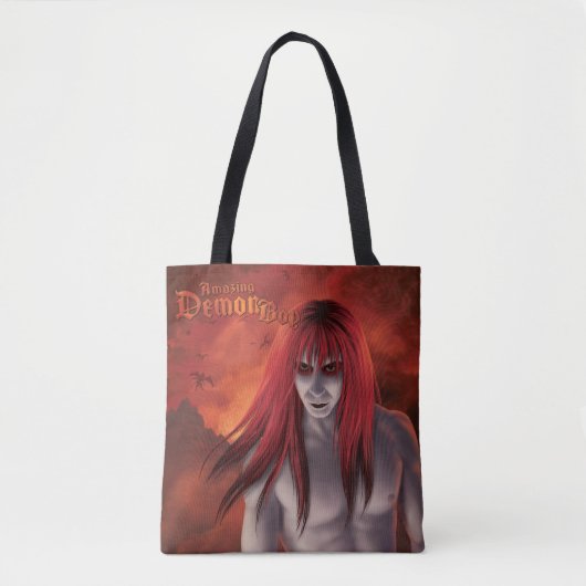 Amazing Demon Boy Dawn of the Demon Canvas tas (Voorkant)