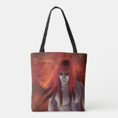 Amazing Demon Boy Dawn of the Demon Canvas tas (Achterkant)
