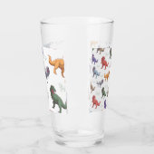 Amazing dinosaur glass cup glas (Links)
