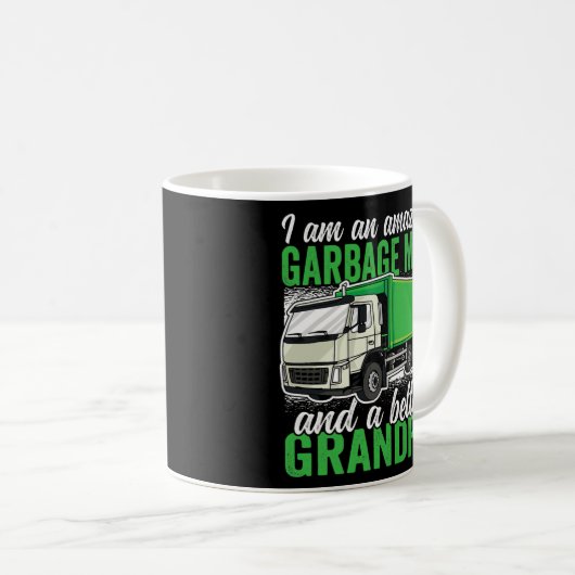 Amazing Garbage Man and a better Grandpa Garbage Koffiemok (Voorkant rechts)