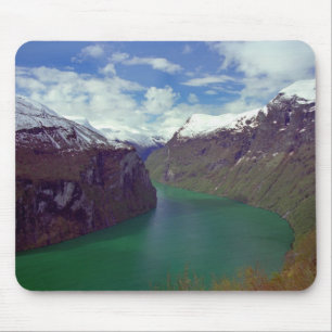 Amazing Geiranger Fjord Mousepad Muismat