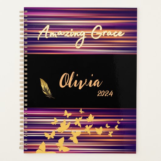 Amazing Grace 2024 Personalize Planner (Voorkant)