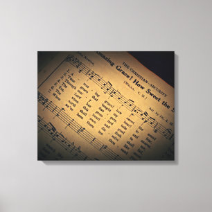Amazing Grace - Art Canvas Afdruk