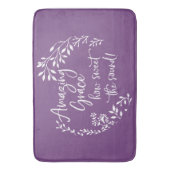 Amazing Grace Bath Mat (Voorkant Verticaal)